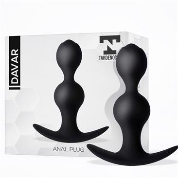 Davar Anal Plug Silicone Black