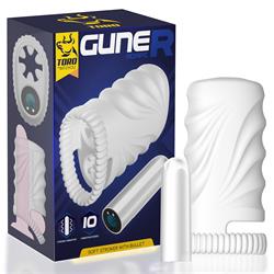 Guner Adapt Soft Stroker with Bullet Silicone USB