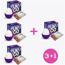 Pack 3+1 Up & Go Spidey Fun Egg Purple