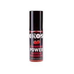 Aceite de Masaje Efecto Calor Fresa Power 100 ml