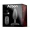 Asher Anal Plug + Remote Control Mag USB Black