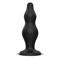 Willendorf Anal Plug Black Silicone 120 mm x 40 mm