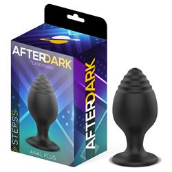 Steps S Anal Plug Black Silicone 60 mm x 30 mm