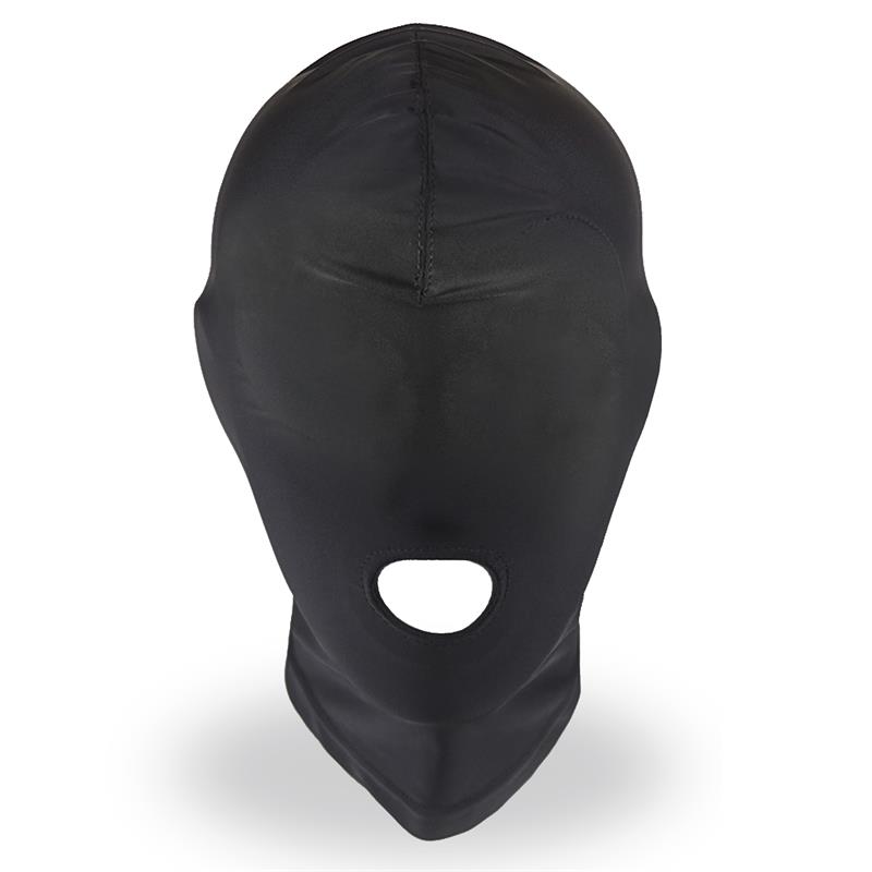 Lilith Incognito Mask with Opening in the Mouth Black