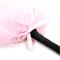 Nylon Rope Wand With Bowknot Feather Tickler Pink