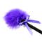 Nylon Rope Wand w/Bowknot Feather Tickler Purple