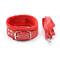 Bondage Set with 10 Pieces Red
