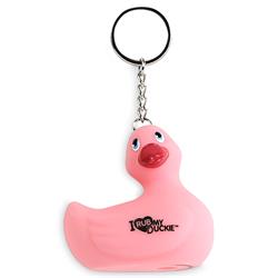 I Rub My Duckie Keychain Pink