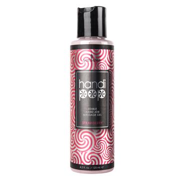 Handipop Hand Job Massage Gel Strawberry 125ml