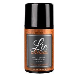 Lic-o-licius Desensitizing Throat Cream Salted Caramel 50m