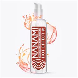 Nanami Water Based Lubricant Hot Effect 150 ml.