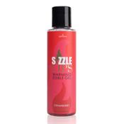 Sizzle Lips Edible Warming Gel Strawberry 125 ml