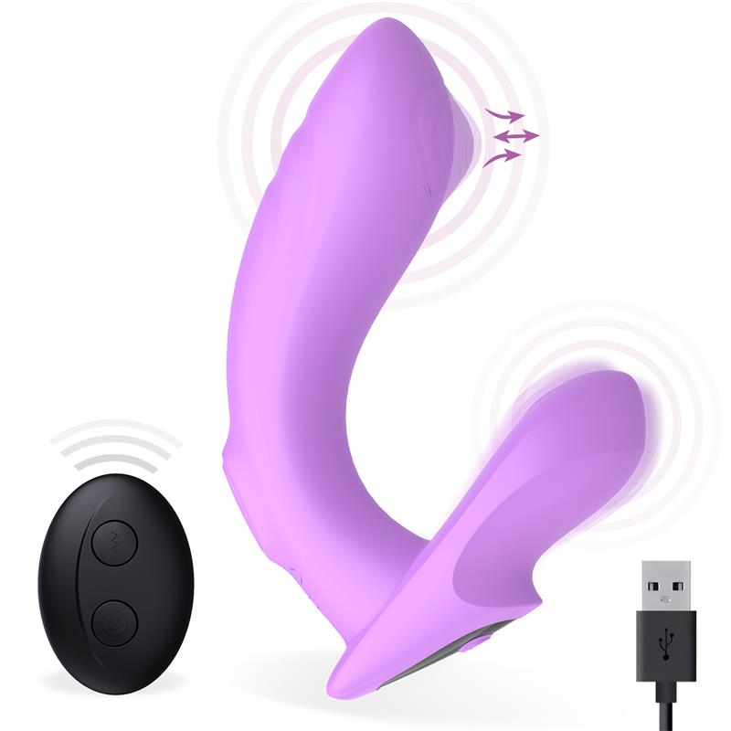 No. Sixteen Vibe with Pulsation with Remote Control G-Spot USB