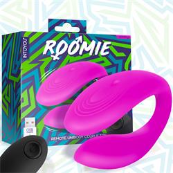 Roomie Remote Unibody Couple Toy Pink