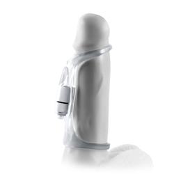 Fantasy X-tensions  Vibrating Cock Sling-Clear