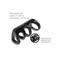 Fantasy X-tensions  Vibrating Power Cage-Black