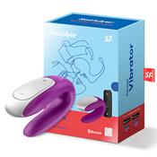 Double Fun Vibrador para Parejas con APP y Control Remoto Violeta