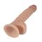 8.5" Real Extreme Dildo Vibrating-Flesh