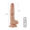 8.5" Real Extreme Dildo Vibrating-Flesh