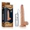 9.5" Real Extreme Dildo Vibrating-Flesh