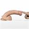 8.5" Real Extreme Dildo Vibrating-Flesh