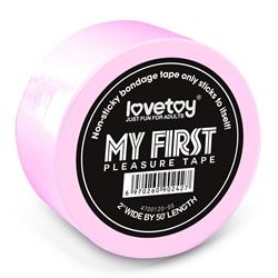 Non-Sticky Bondage Tape-Pink