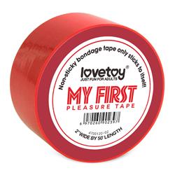 Non-Sticky Bondage Tape-Red
