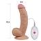 7.5" The Ultra Soft Dude Vibrating-Flesh