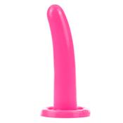 Estimulador Holy Dong 4.5" Silicona Líquida Rosa