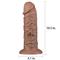 10.5 King-sized Dildo-Brown