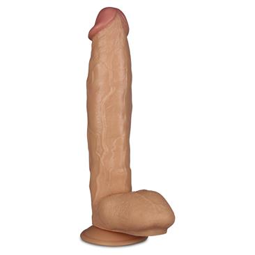 11" King-sized Dildo-Flesh