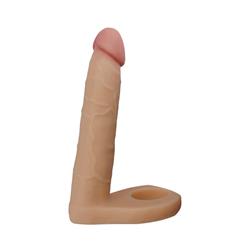 Dildo The Ultra Soft Double 6.25" Natural