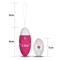 Wireless Egg USB Rechargeable-Pink