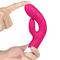 Rabbit Vibrator USB Rechargeable-Rose Red