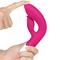Rabbit Vibrator USB Rechargeable-Rose Red