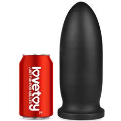 9" King-Sized Anal-Black