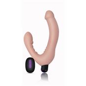 Doble Dildo Strapless Silicona USB