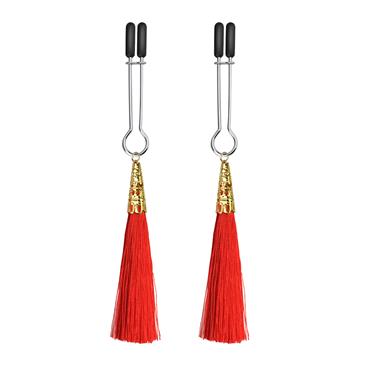 Tassel Nipple Clamp-Red