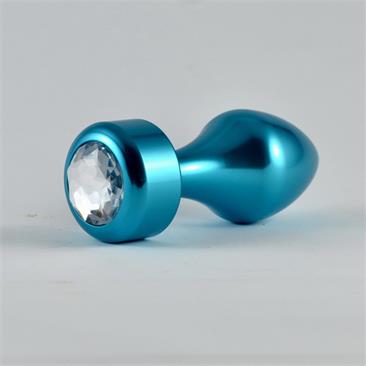 Aluminium Anal plug-Blue