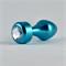 Aluminium Anal plug-Blue