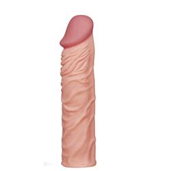 Penis Sleeve Add 2" Pleasure X Tender Flesh