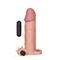 Add 2" Vibrating Penis Sleeve-Flesh