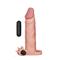 Add 2" Vibrating Penis Sleeve-Flesh