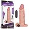 Add 2" Vibrating Penis Sleeve-Flesh