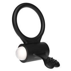 Anillo Vibrador Power Clit Negro