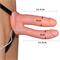 Unisex Hollow Strap On Vibrating-Flesh