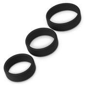 Pack of 3 Penis Ring Power Ring Black