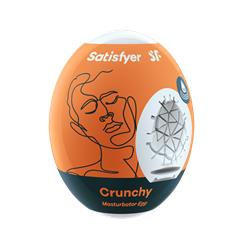 Masturbator Egg Single crunchy Clave 24