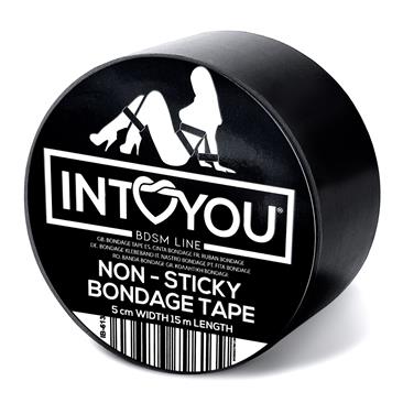 Non-Sticky Bondage Tape Black 5cm Wide 15cm Length