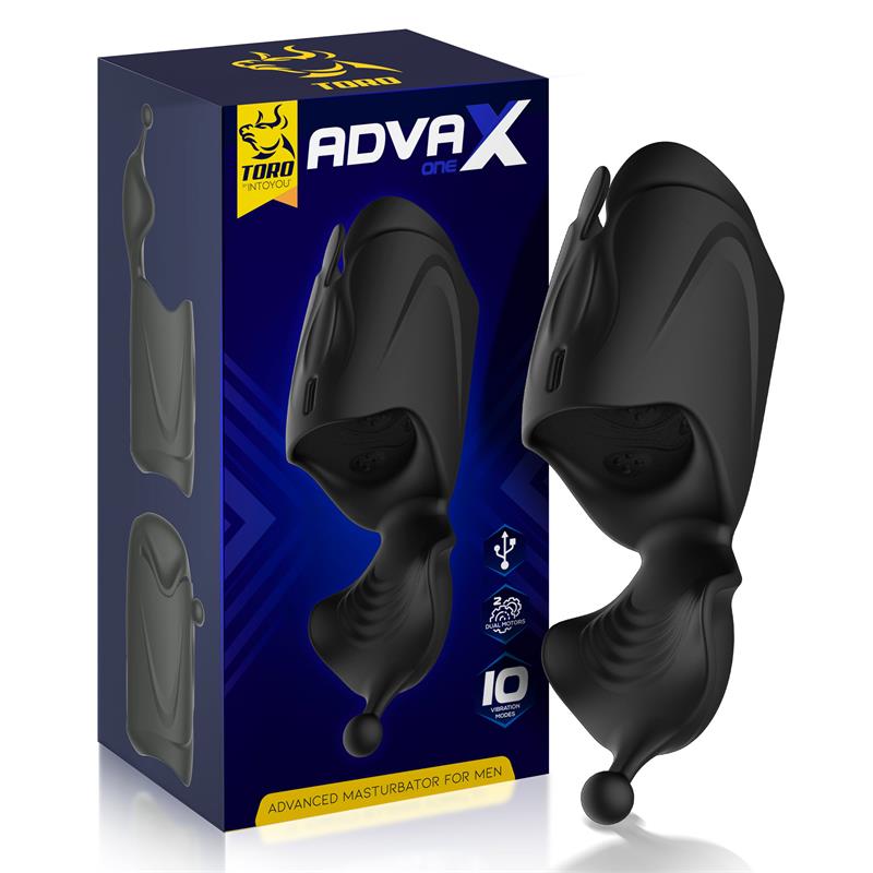 AdvaX One Masturbator Dual Motor Multiple Stimulation Flexible USB